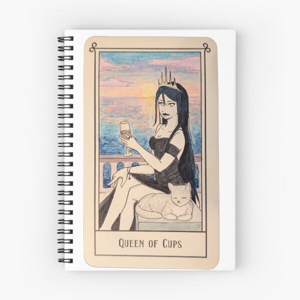 Item preview, Queen of Cups designed and sold by HG Doodlefolk.