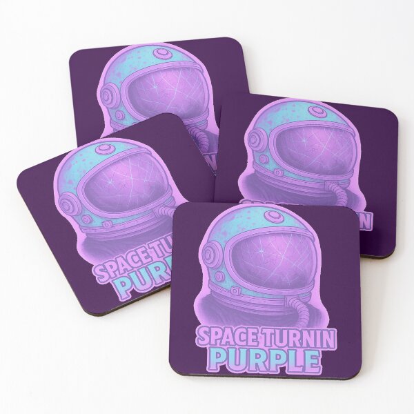 Item preview, Space Turnin Purple – Cracked Astronaut Helmet Surreal Vaporwave Design designed and sold by JonelCrafts.