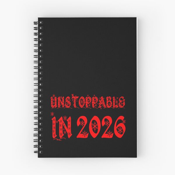 Item preview, Unstoppable in 2026 — Bold Motivational New Year Design for Ambitious Souls designed and sold by SmartDesigner-.