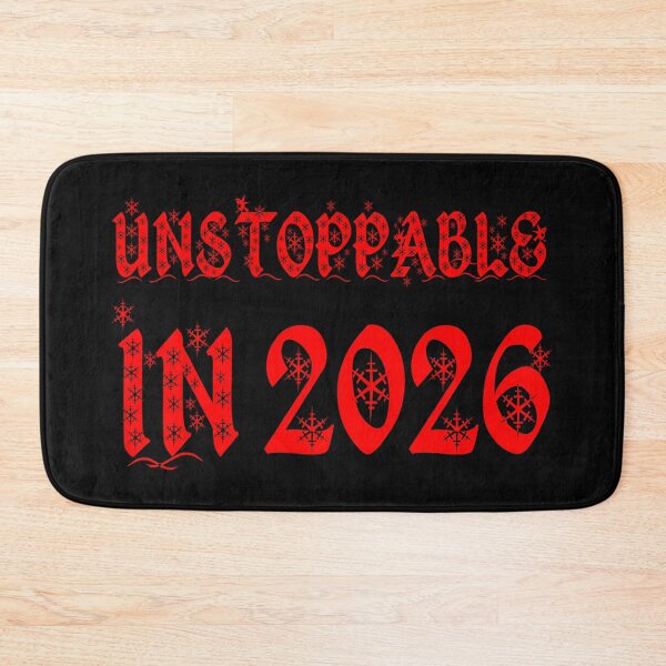 Item preview, Unstoppable in 2026 — Bold Motivational New Year Design for Ambitious Souls designed and sold by SmartDesigner-.