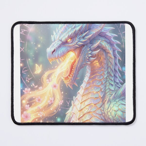 Item preview, Dragon Breathing Fire Phone Case - Cool Fantasy Dragon Art Case for iPhone Samsung designed and sold by VibeCraftique.