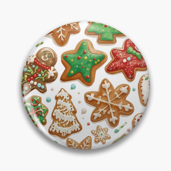 Item preview, Christmas Cookies Pattern Design designed and sold by AKANKEDESIGN.