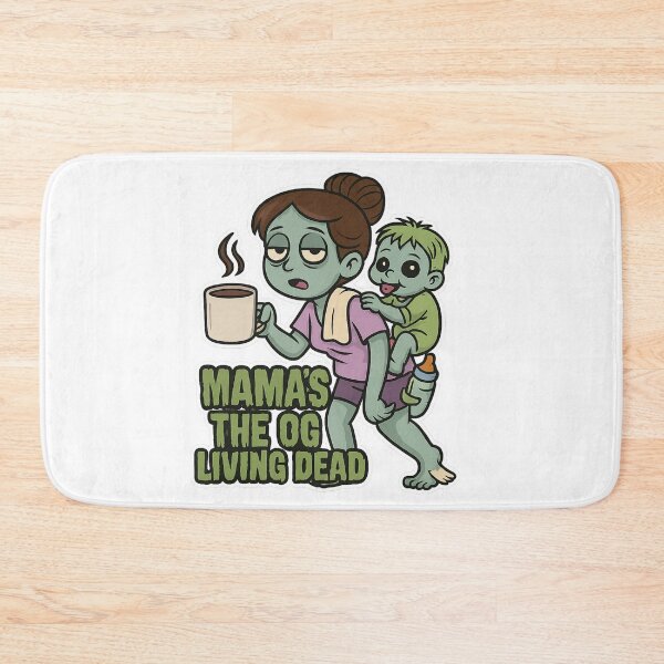 Item preview, Mama’s the OG Living Dead – Funny Zombie Parenting Design designed and sold by MadeInNapTime.