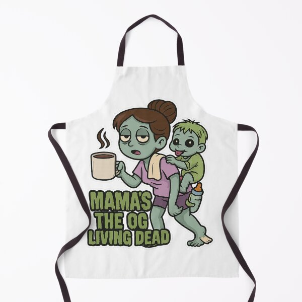 Item preview, Mama’s the OG Living Dead – Funny Zombie Parenting Design designed and sold by MadeInNapTime.