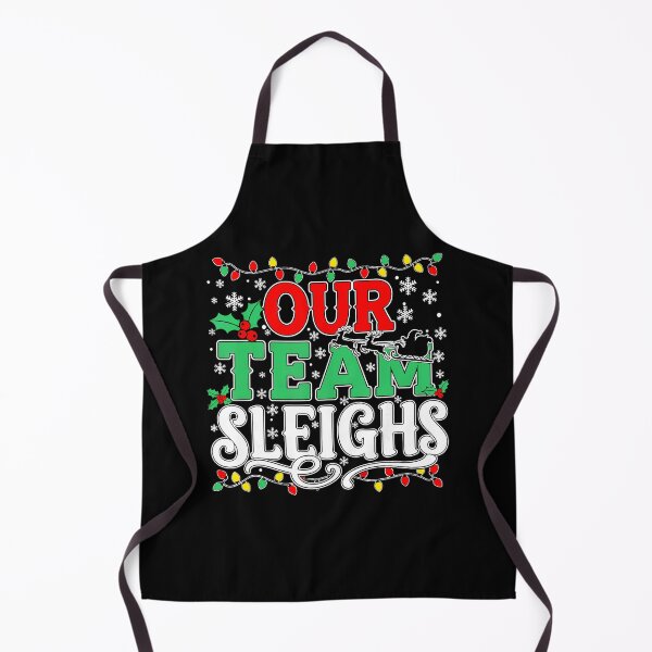 Item preview, Our Team Sleighs Christmas Santa Reindeer Xmas Team  designed and sold by JEFDodsonArt.