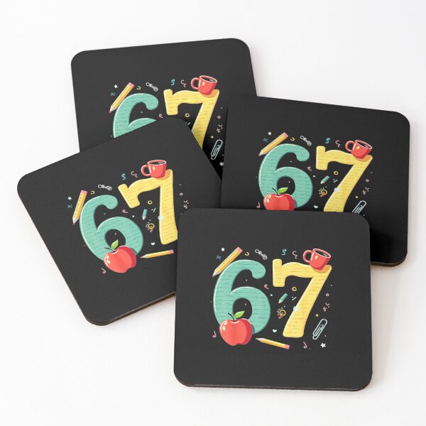 Item preview, Six Seven 67 Teacher School Meme Vibes  designed and sold by gladysenglish.