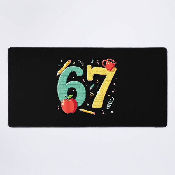Item preview, Six Seven 67 Teacher School Meme Vibes  designed and sold by gladysenglish.