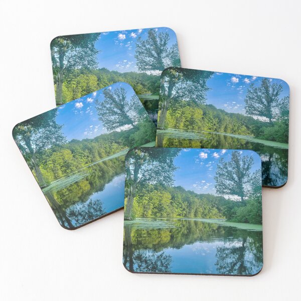 Item preview, Seeley Lake Reflection – Wisconsin Summer Stillness designed and sold by aadventures.