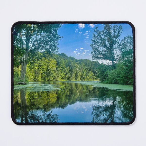 Item preview, Seeley Lake Reflection – Wisconsin Summer Stillness designed and sold by aadventures.