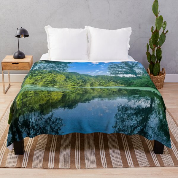 Item preview, Seeley Lake Reflection – Wisconsin Summer Stillness designed and sold by aadventures.