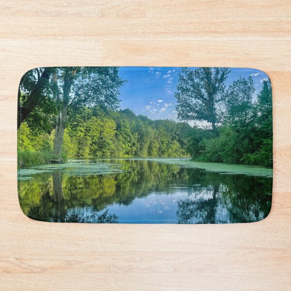 Item preview, Seeley Lake Reflection – Wisconsin Summer Stillness designed and sold by aadventures.