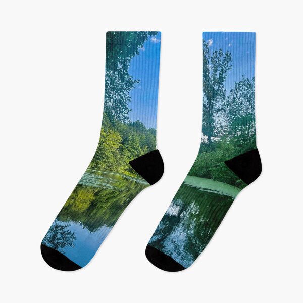 Item preview, Seeley Lake Reflection – Wisconsin Summer Stillness designed and sold by aadventures.