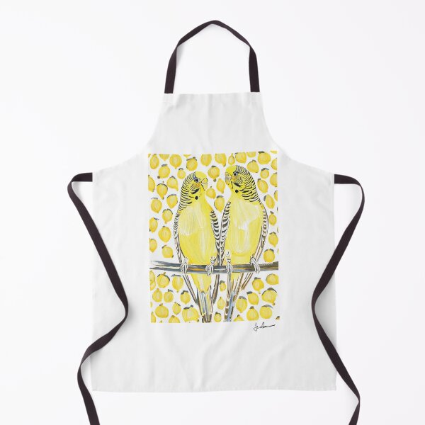 Item preview, Two Parakeets and Lemons designed and sold by uncommonink.