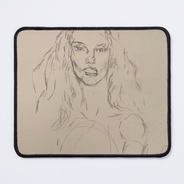 Item preview, Mermaid sketch designed and sold by ElenaCarin97.