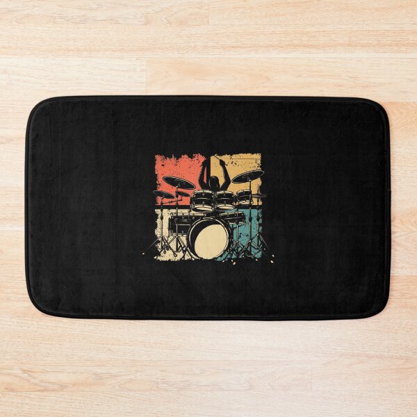 Item preview, Drums Drummer Band Drumset Retro Vintage Drumsets 70S 80S designed and sold by scottsurswab.