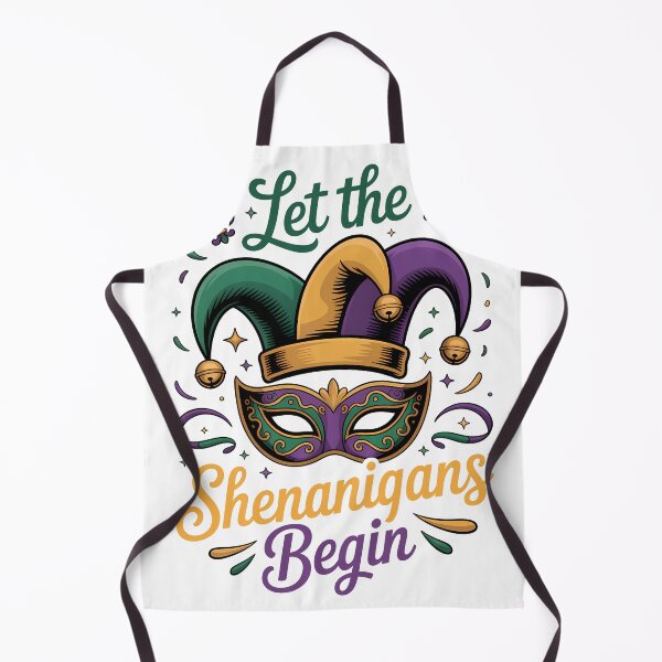Item preview, Let the Shenanigans Begin New Orleans Mardi Gras Festival Art designed and sold by RoyesButler.