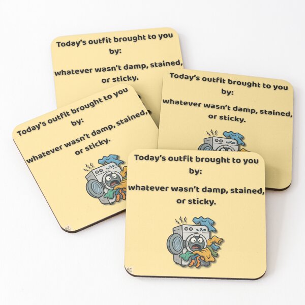 Item preview, Today’s Outfit – Funny Parenting Laundry Quote Design designed and sold by MadeInNapTime.