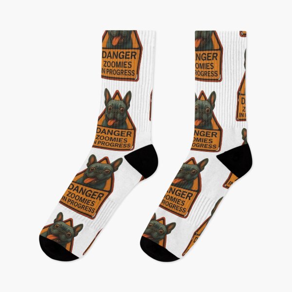 Item preview, Danger Zoomies Funny French Bulldog designed and sold by Morna123.
