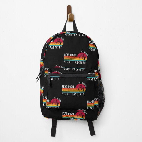 Item preview, Read Books Lift Weights Fight Fascists Reading Lover Retro designed and sold by huftyfnruppe.