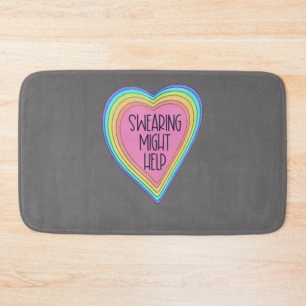 Item preview, SWEARING MIGHT HELP 2 T-SHIRT designed and sold by SuzanOver.