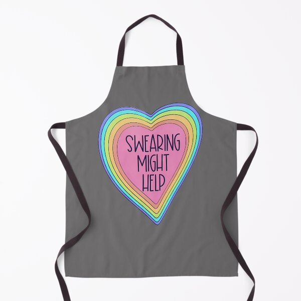 Item preview, SWEARING MIGHT HELP 2 T-SHIRT designed and sold by SuzanOver.