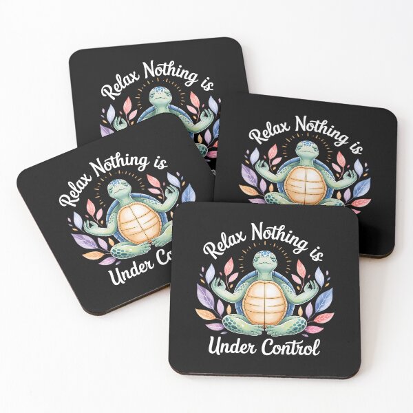 Item preview, Relax Nothing Is Under Control Funny Turtle Meditation Yoga designed and sold by CeciliaMay1.