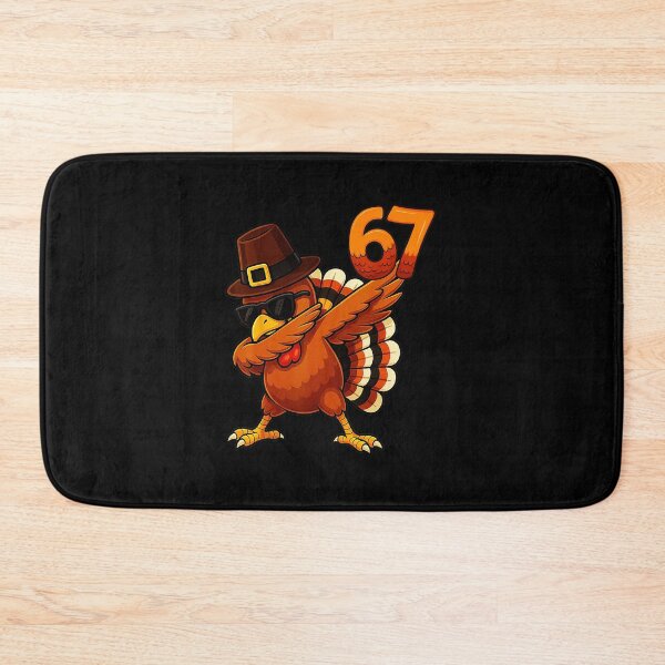 Item preview, Six Seven 67 Thanksgiving Meme Funny Thankful Turkey Dabbing  designed and sold by gladysenglish.