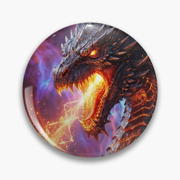 Item preview, Epic Fire Dragon Phone Case - Fierce Fantasy Art Protection for iPhone Android Samsung designed and sold by VibeCraftique.