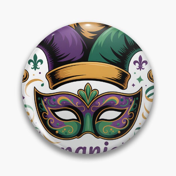 Item preview, Let the Shenanigans Begin Carnival Masquerade Mask Theme designed and sold by LiviuGligoros.