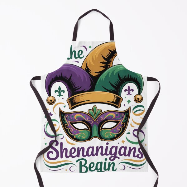 Item preview, Let the Shenanigans Begin Carnival Masquerade Mask Theme designed and sold by LiviuGligoros.