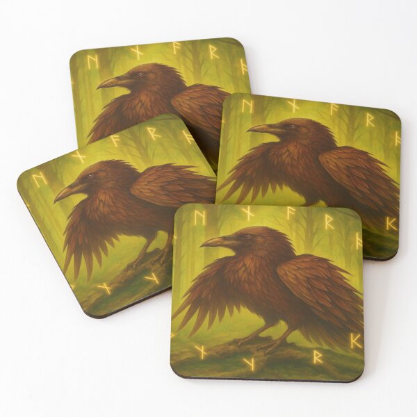 Item preview, Raven of the Golden Forest - Shadow Guardian designed and sold by MLOSA.