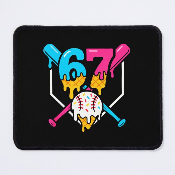 Item preview, Six Seven Baseball Ice Cream Drip Cool 67 Gen Alpha Slang  designed and sold by gladysenglish.
