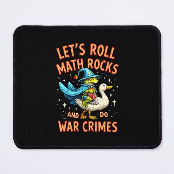 Item preview, Tabletop Meme Frog Wizard Chaos Roll Math Rocks designed and sold by SharronDawn.