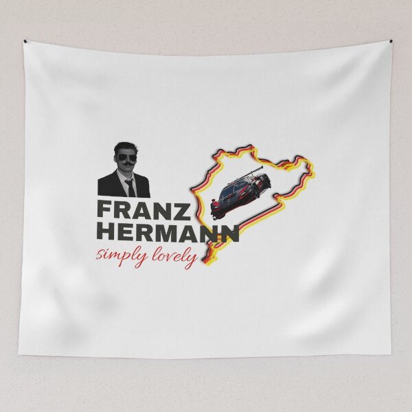 Item preview, Franz Hermann - Max Verstappen Nurburgring designed and sold by MelissaJett.