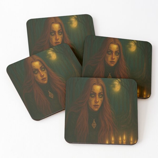 Item preview, “Crown of Embers – The Witch in Moonlit Silence” designed and sold by MLOSA.