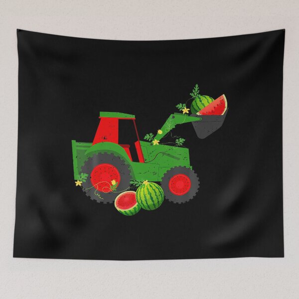 Item preview, Farm Tractor Watermelon Summer Vacation Fruit Lover designed and sold by FernLela.