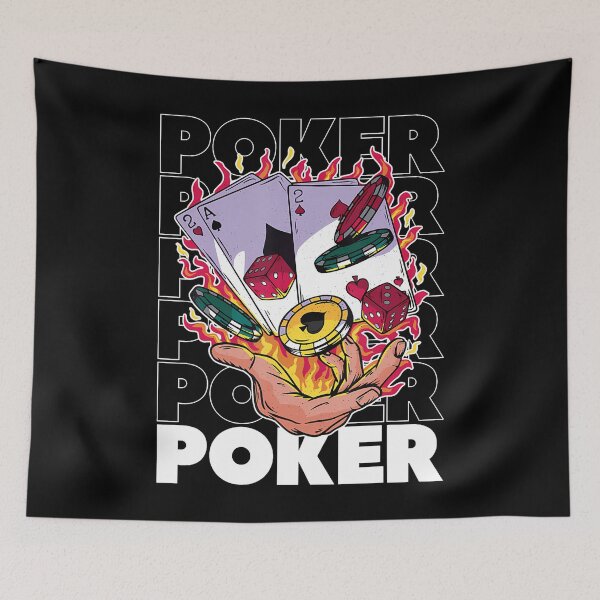 Item preview, Texas Holdem Poker Hands Player High Roller Poker designed and sold by SharronDawn.
