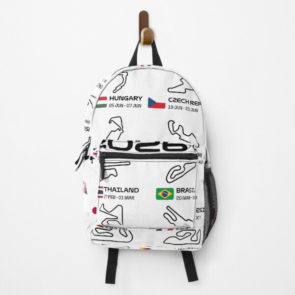 Item preview, MotoGP 2026 Season Circuits Shirt – Full Track Map Calendar Design designed and sold by Stotee.