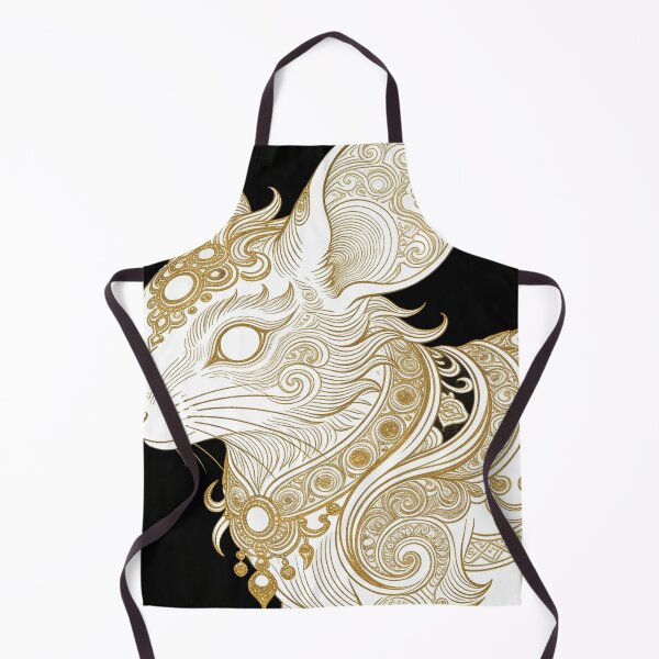 Item preview, Imperial White Rat with Intricate Golden Filigree designed and sold by zzz888.