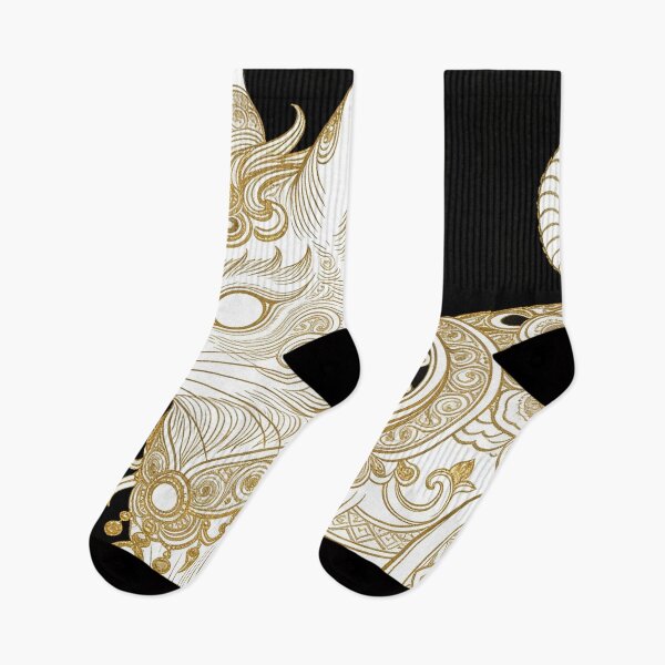 Item preview, Imperial White Rat with Intricate Golden Filigree designed and sold by zzz888.