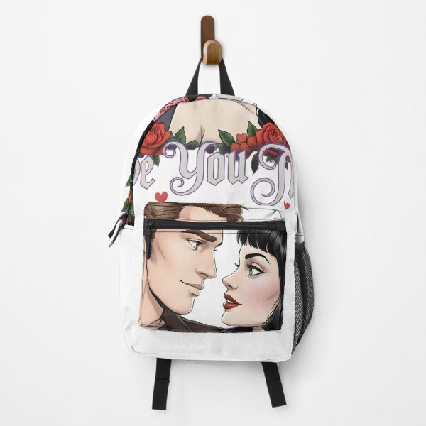 Item preview, Love You More Romantic Valentine Couple Illustration designed and sold by SoulenCify.