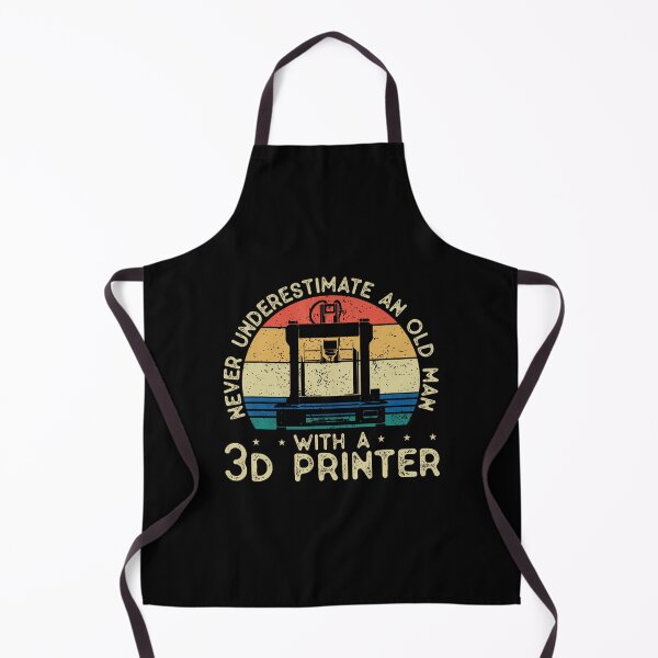 Item preview, Never Underestimate An Old Man With A 3D Printer Grandpa Dad designed and sold by SharronDawn.