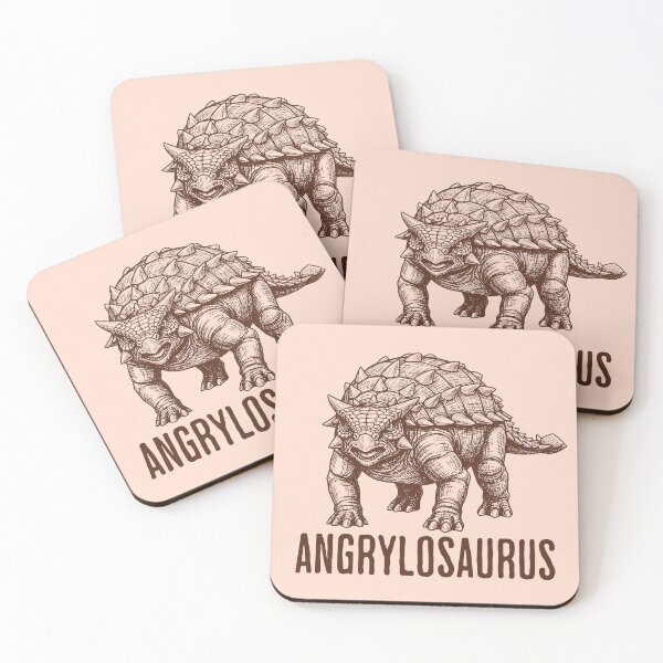 Item preview, Angrylosaurus Angry Mood Ankylosaurus Funny Dinosaur Pun designed and sold by KLArtzStore.