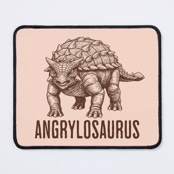 Item preview, Angrylosaurus Angry Mood Ankylosaurus Funny Dinosaur Pun designed and sold by KLArtzStore.