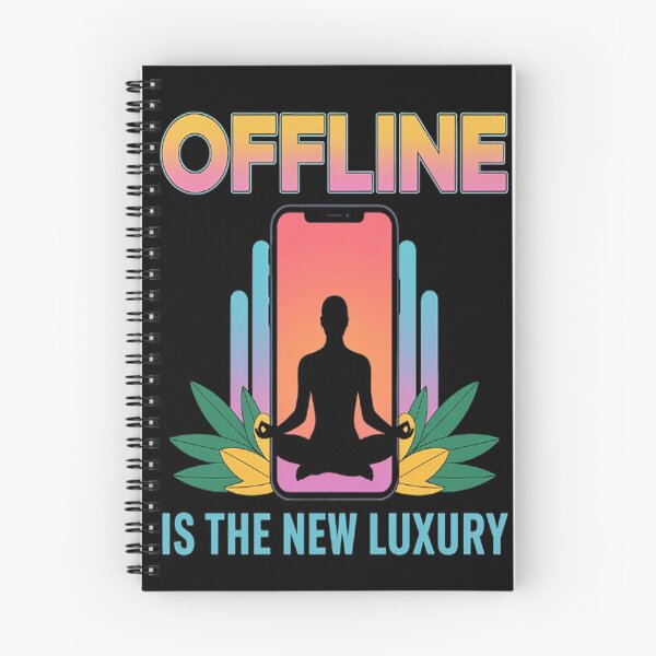 Item preview, Offline Is the New Luxury - a calming meditative designed and sold by LacostCarl.