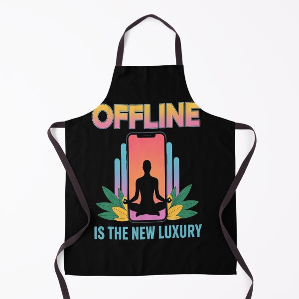 Item preview, Offline Is the New Luxury - a calming meditative designed and sold by LacostCarl.