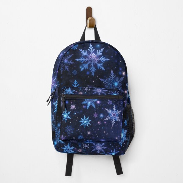 Item preview, Magical Falling Snowflakes on a Deep Winter Night designed and sold by PixelVibe782.