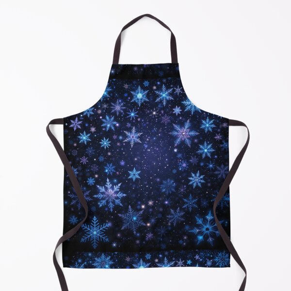 Item preview, Magical Falling Snowflakes on a Deep Winter Night designed and sold by PixelVibe782.