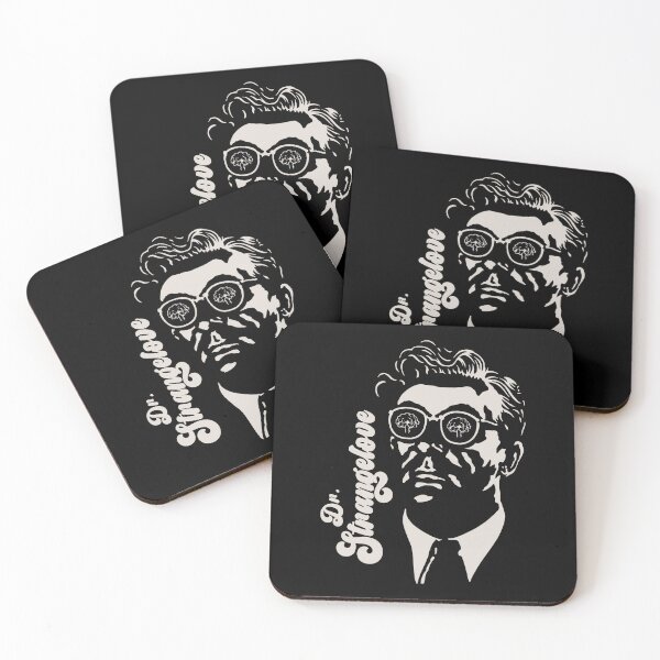 Item preview, Kubrick Dr Strangelove Cold War Satire Portrait designed and sold by LapinMagnetik.