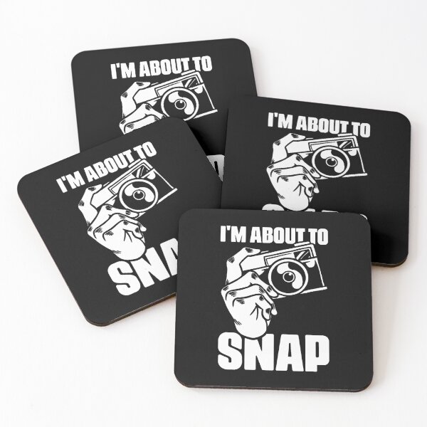 Item preview, I'M About To Snap Photography Sayings For Camera Puns designed and sold by SharronDawn.
